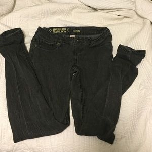 Dark gray jeggings