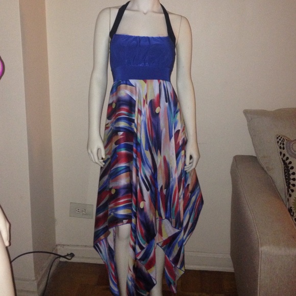 So wavy maxi dress