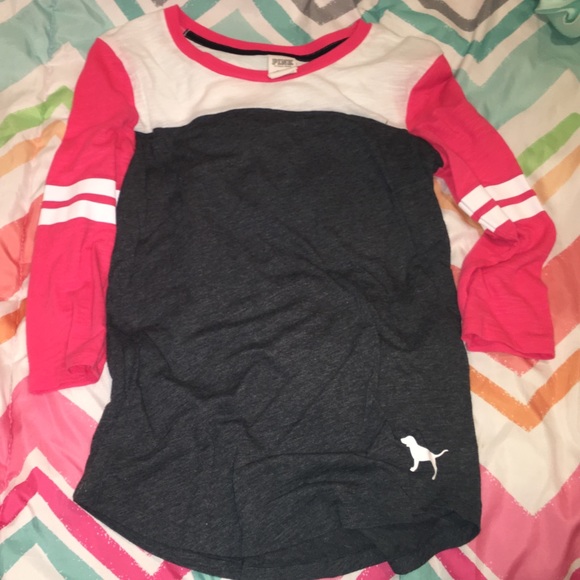 Pink vs long sleeve shirt