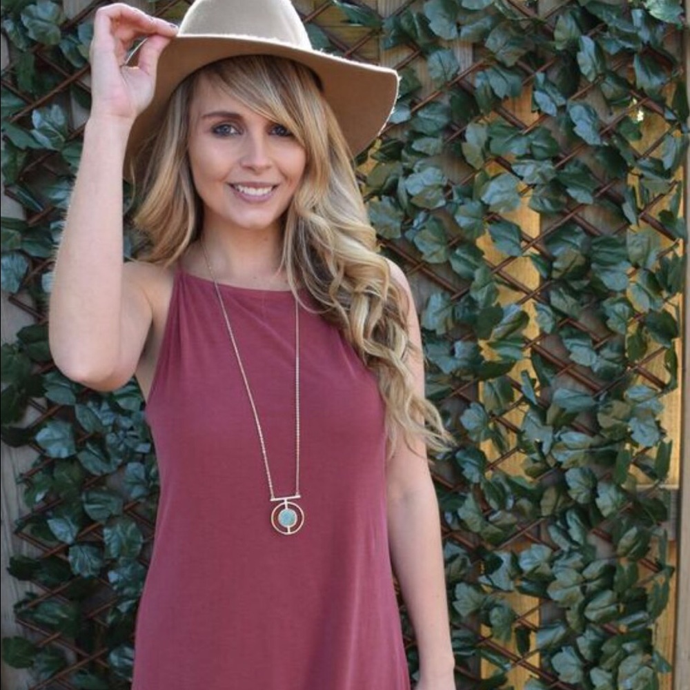 Vintage Rust Dress