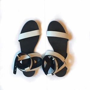 Strappy, flat sandals