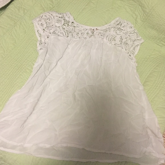 White flowy blouse