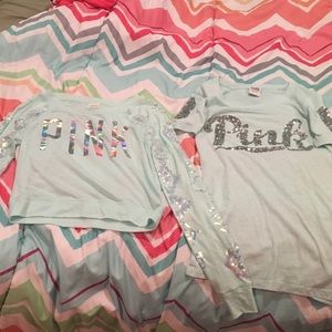 PINK long sleeve shirt