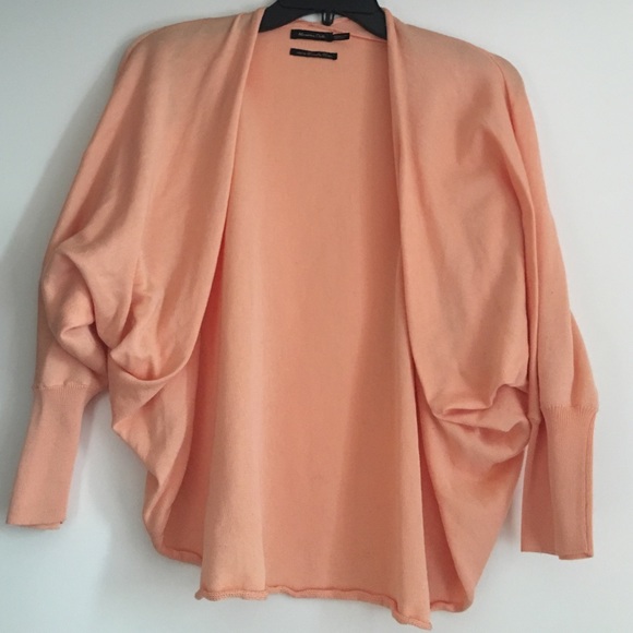Peach cardigan