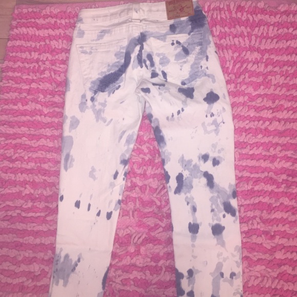 LIMITED EDITION True Religion tye dye skinny jeans - Picture 4 of 5