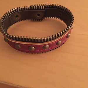 Leather Studded Bracelet