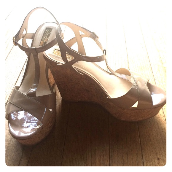 👡✨💛T-Strap cork wedges💛✨👡