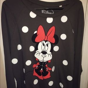 Disney Minnie Mouse Scoop Neck