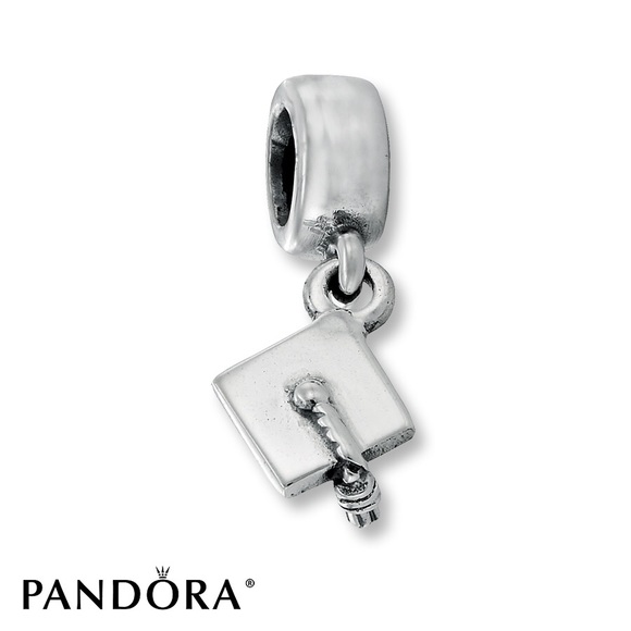 Graduation Cap Pandora Charm - Picture 2 of 3