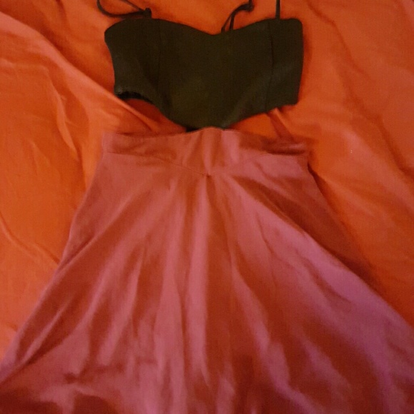 Burgundy Dress