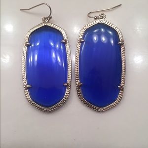 Kenda Scott Danielle earrings in cobalt
