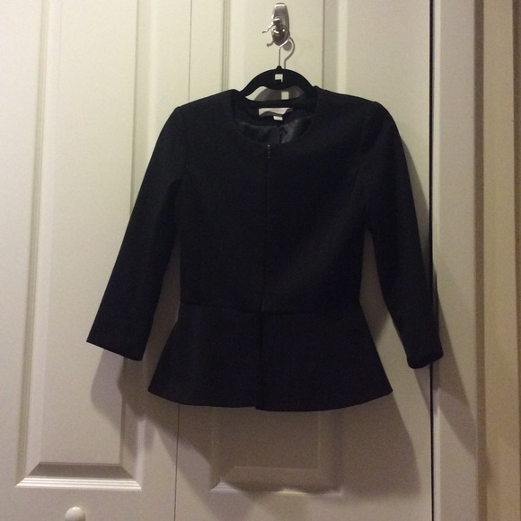 Peplum blazer