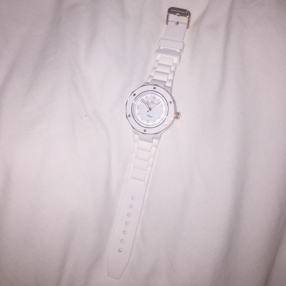 Oceanaut White and Rose Gold Watch