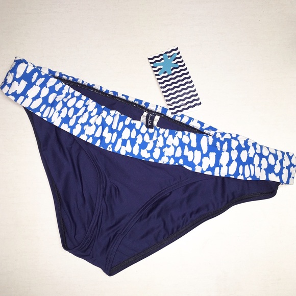 SPLENDID Coastal Banded Bikini Bottom
