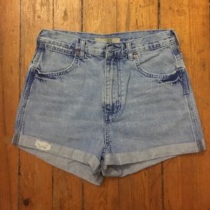 Topshop Moto ROSA high waisted shorts