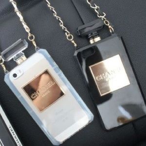 Chanel Styled IPhone Case with Link Chain