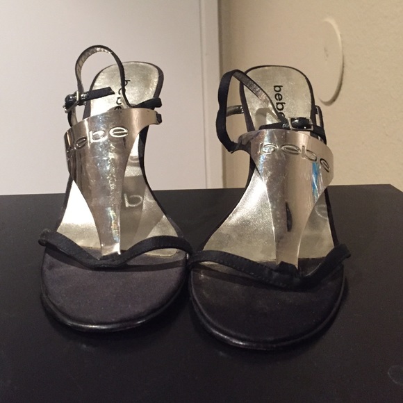 Bebe Black Heels
