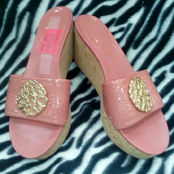 Coach Wedge Sandals