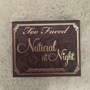 Too faced Natural at Night eyeshadow pallet