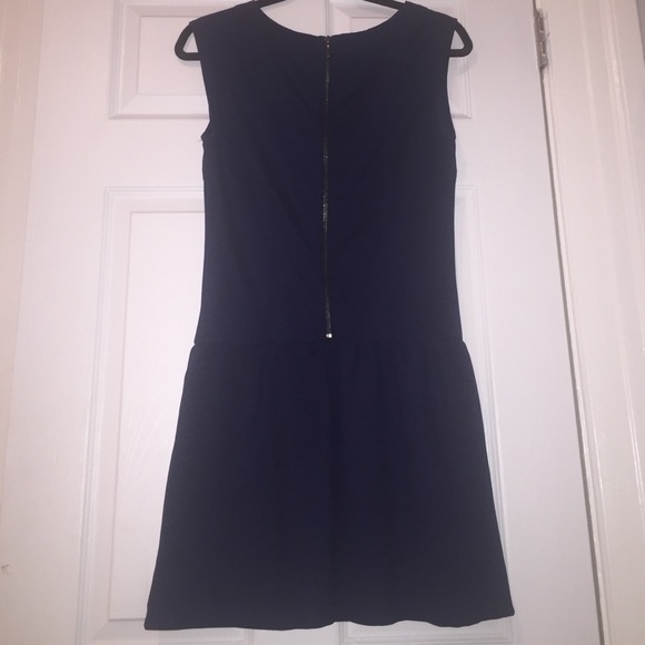 Springfield Navy Mini Dress - Picture 2 of 3