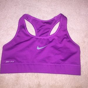 Nike sports bra- size small- Magenta