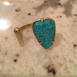 Kendra Scott Aussie Ring Turquoise