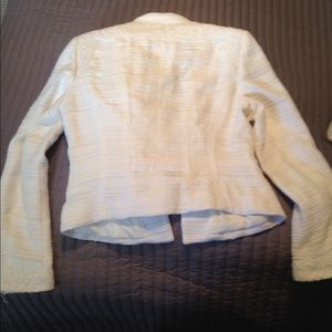 White House Black Market Jackets & Coats - Brand new WHBM White Lace Military Jacket White House Black Market Jackets & Coats - Brand new WHBM White Lace Military Jacket