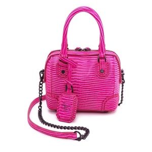 Alice + Olivia Mini Olivia Bag Hot PNK