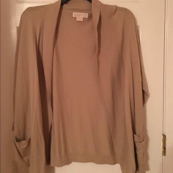 Michael Kors Tan Cardigan