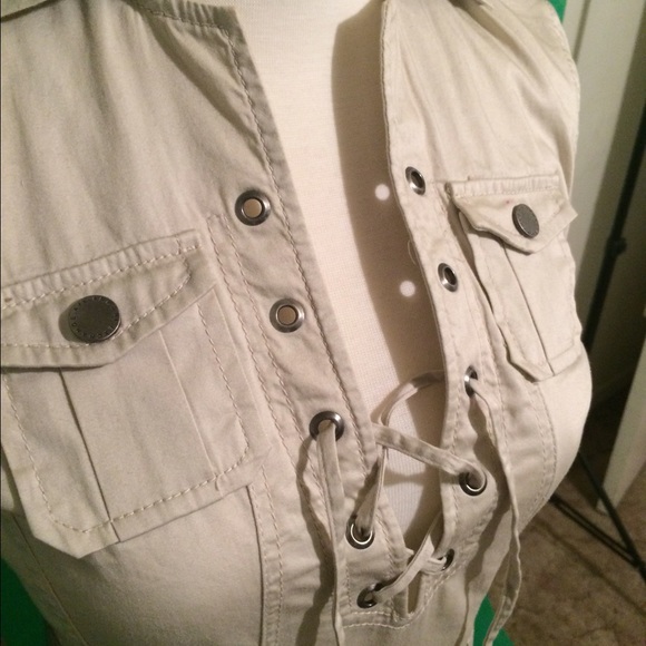 Armani Exchange Khaki Dress - Picture 4 of 4