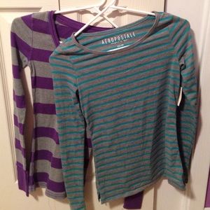 Two Aeropostale shirts