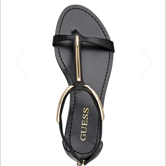 Guess Shoes - ✨White Flent Metal Trim Sandals from Guess