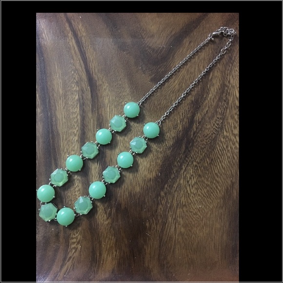 🔷 Final Price 🔷 Mint Green Geometric Necklace