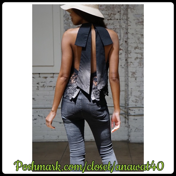 HP Serena Bow Halter Top - Picture 3 of 4