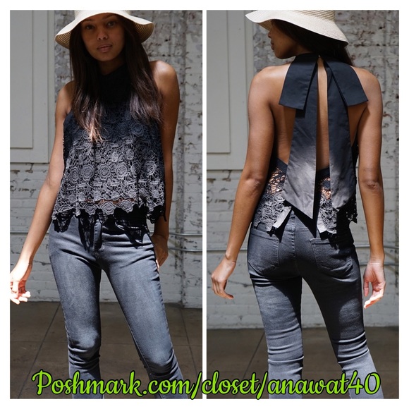 HP Serena Bow Halter Top - Picture 4 of 4