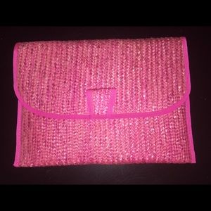 🔷 Final Price 🔷 Hot Pink Straw Clutch
