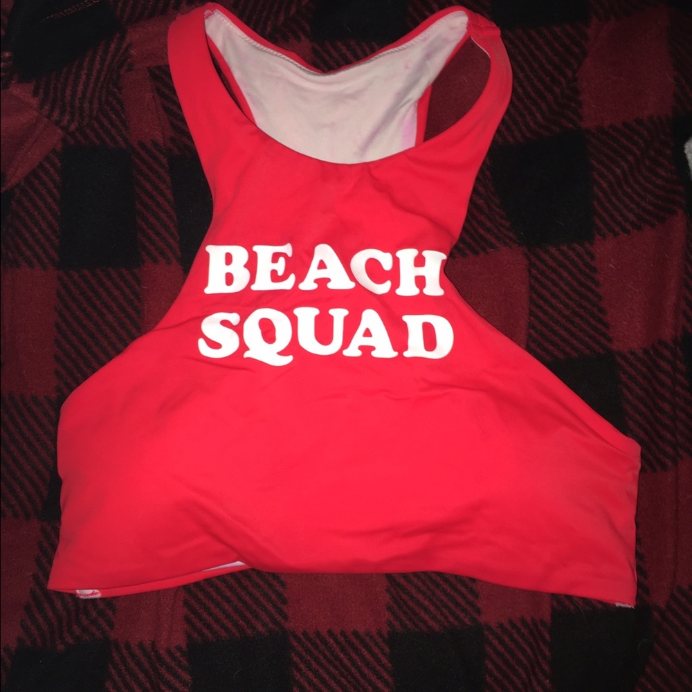 Vs pink bathing suit top