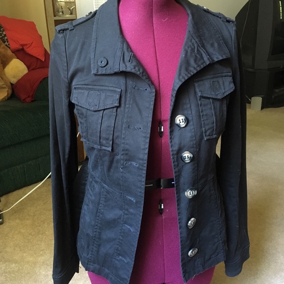 H&M Jackets & Coats Brand New Hm Belted Military Army Style Jacket