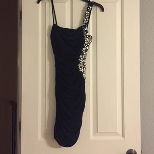 Homecoming dress (navy blue)