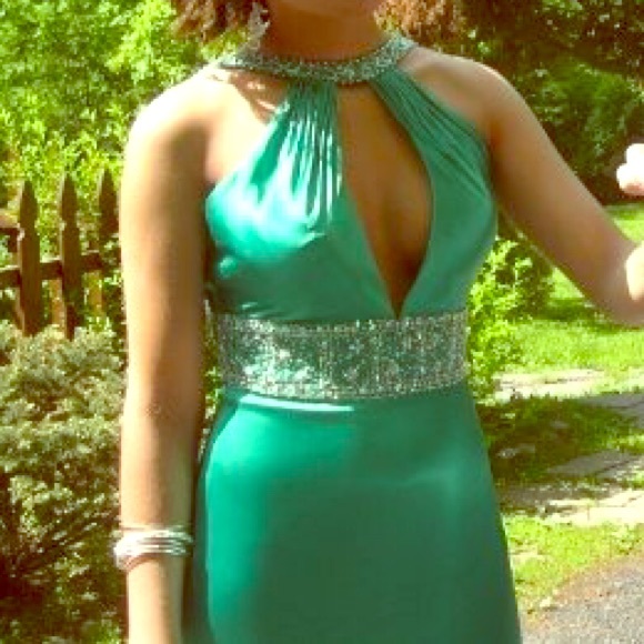 Jade Prom Gown - size 4