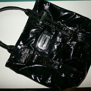 Black Guess Tote Bag