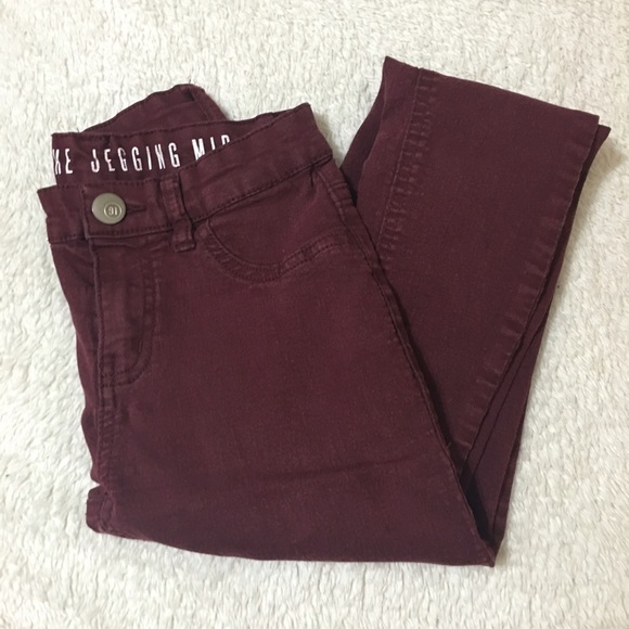 Maroon jegging