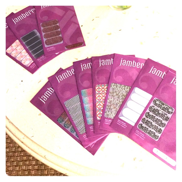 Jamberry wraps.  Set of 10.