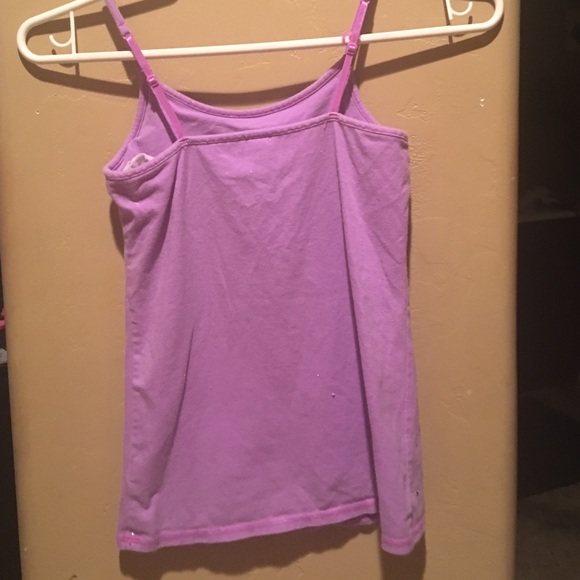 Justice girls purple tank - Picture 3 of 3