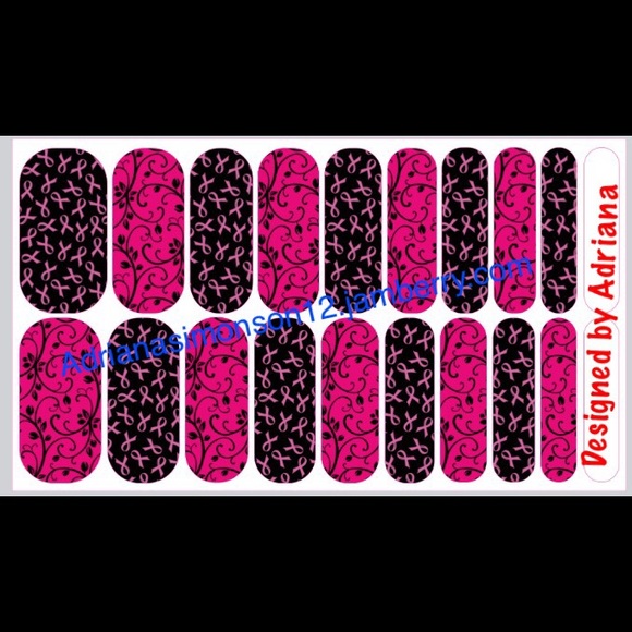 Breast cancer awareness wraps I made!