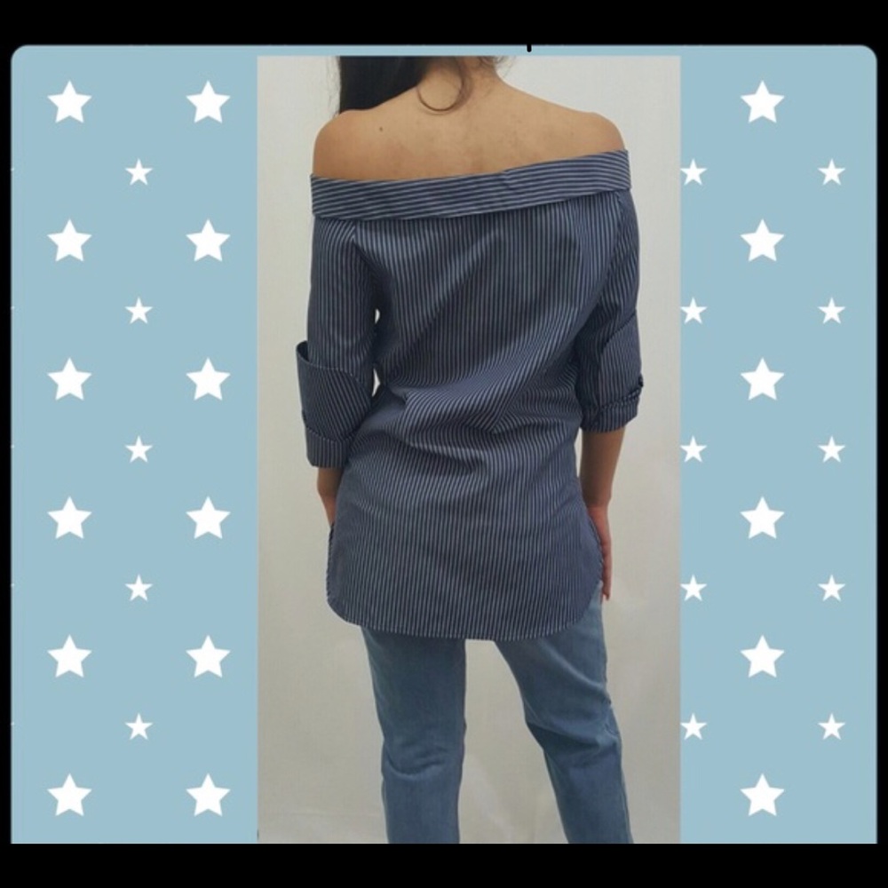 HP Sailor Me Off Shoulder Top - Picture 3 of 8
