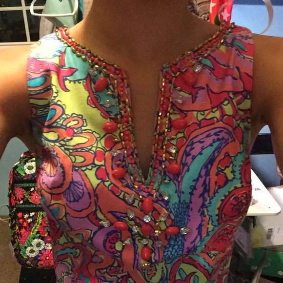Lilly Pulitzer Lloyd Multi Feeling Groovy Dress - Picture 2 of 3
