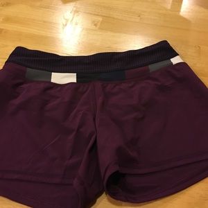 Lululemon Run Times short size 6