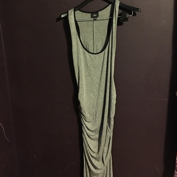 HEADED TO GOODWILL!  Floor length maxi dress