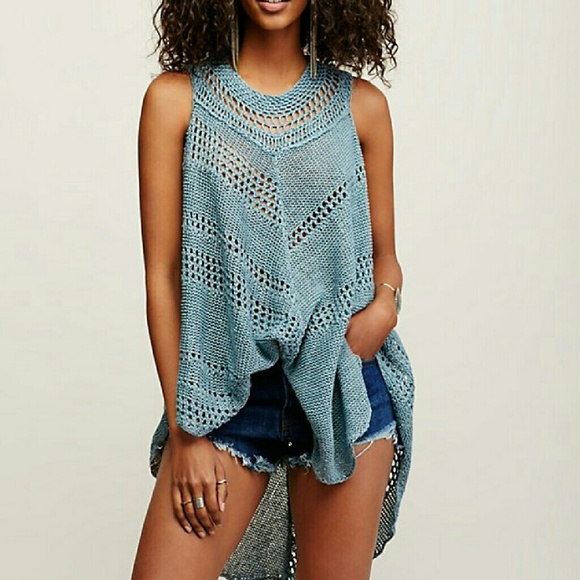 NWT Free People Rhiannon pancho Top